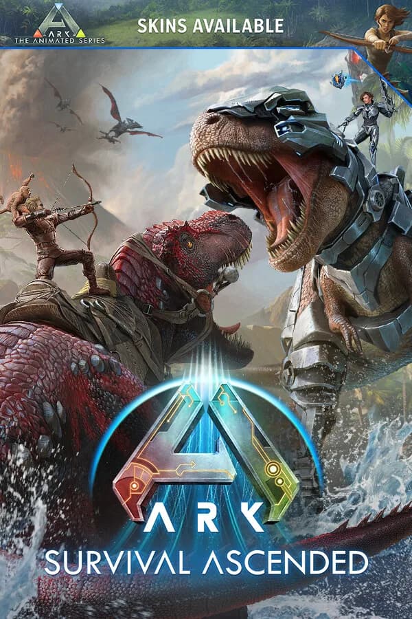 Capa do jogo ARK: Survival Ascended